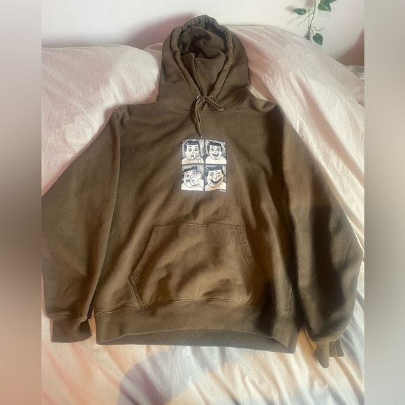 Polar skate DAVE PUNCH hoodie
Size: medium
Color: Brown - Picture 1 of 3